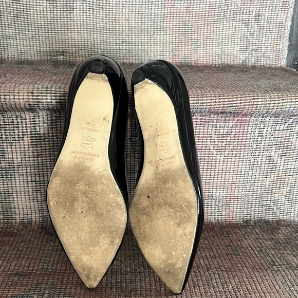 Sz7.5 Kathryn Amberleigh flats with a cute heel - Picture 5 of 5